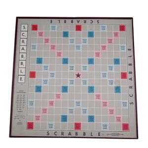 Vintage SCRABBLE Game Board Replacement Board Only 1948
